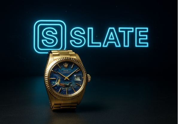 He Sold His $1.2 Million Rolex to Secure a Slate AI Access Code
