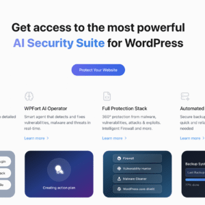 WPFort.ai: The AI-Powered Security Suite Reinventing WordPress Protection