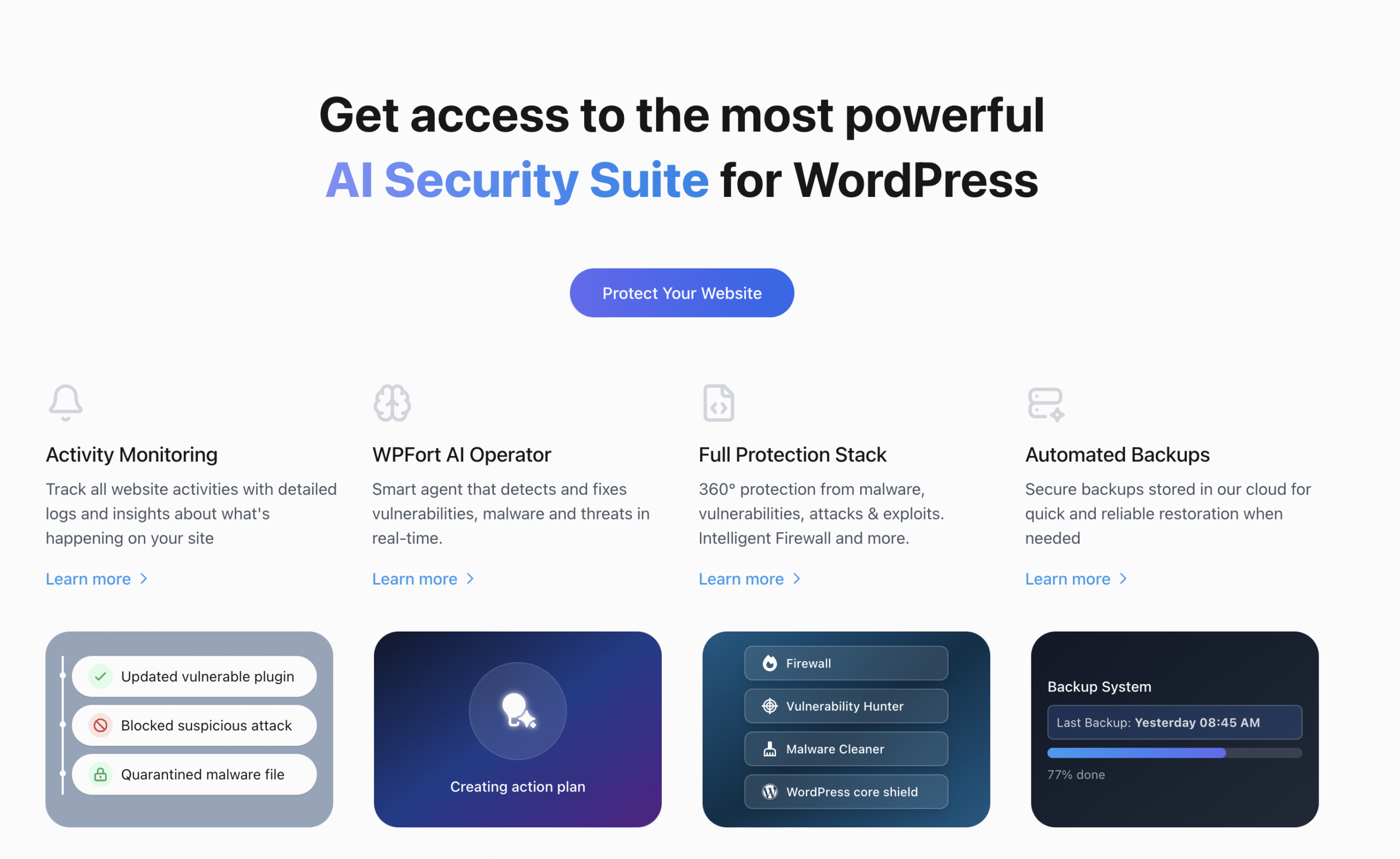 WPFort.ai: The AI-Powered Security Suite Reinventing WordPress Protection