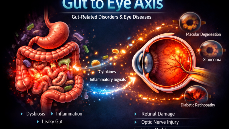 The Gut–Eye Axis: How Digestive Health Shapes Vision